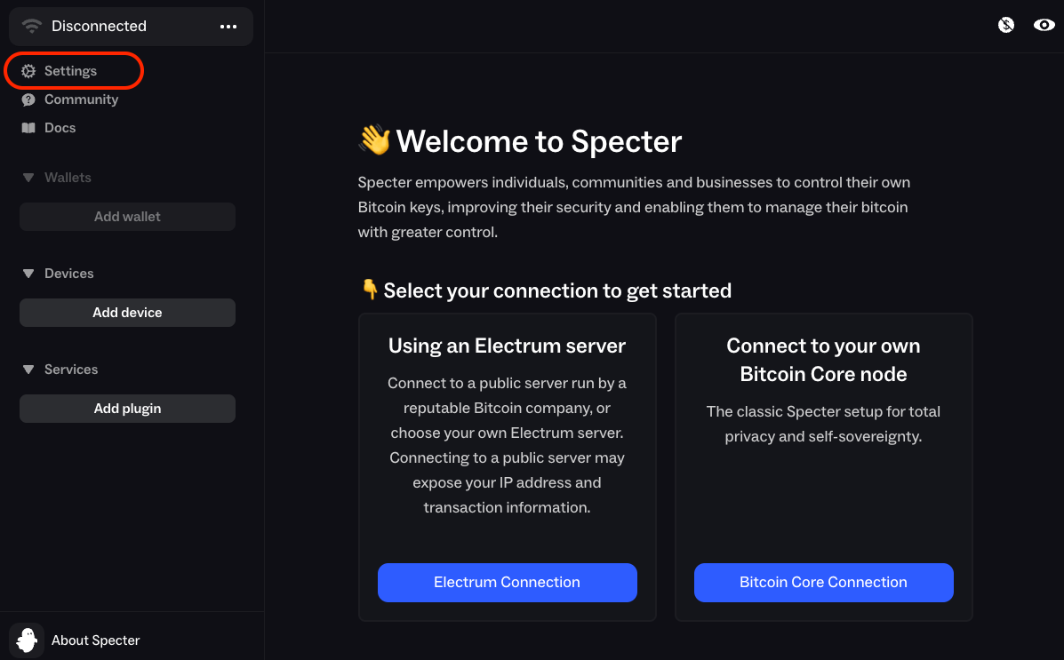 Specter first open