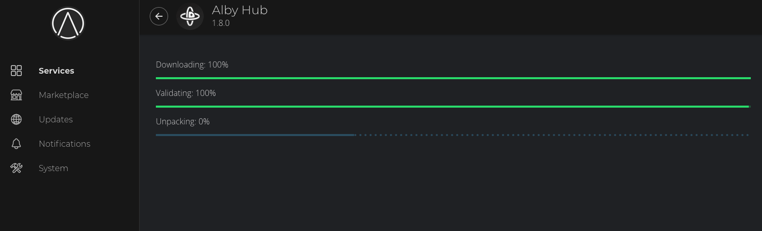 Installing Alby Hub