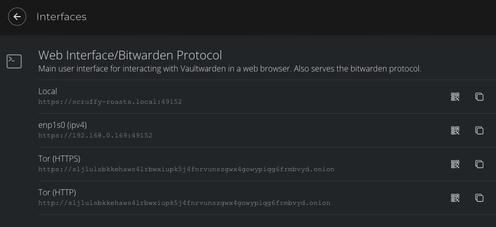 vaultwarden-interface-address